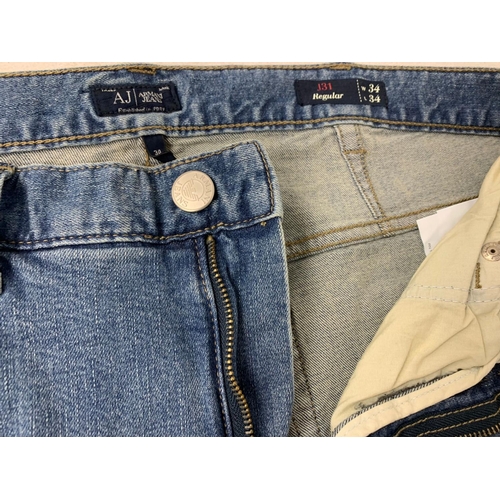 176 - A pair of Armani Jeans. 34 regular