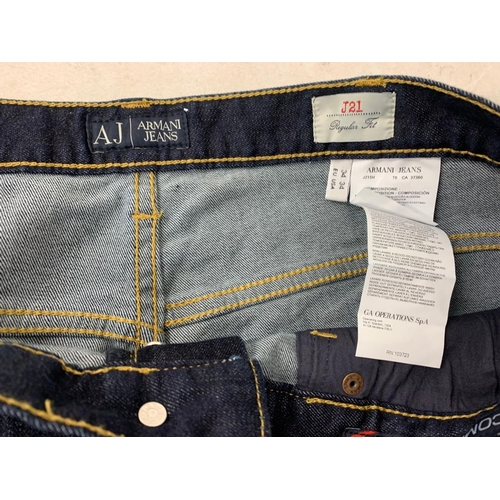 177 - A pair of Armani Jeans. 34 regular.