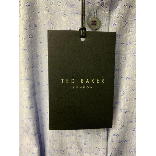 196 - A pair of Ted Baker shirts. Large.