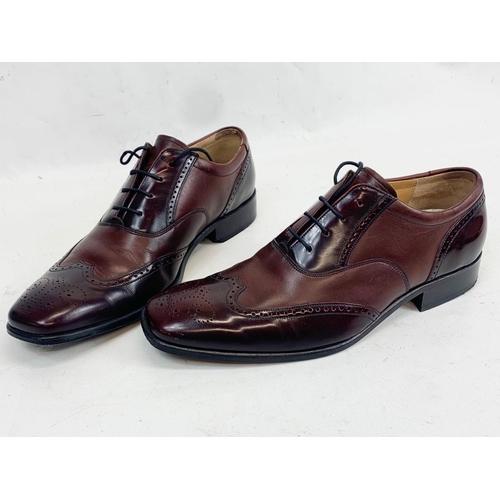 207 - 2 pairs of Barker leather dress shoes. UK 9.