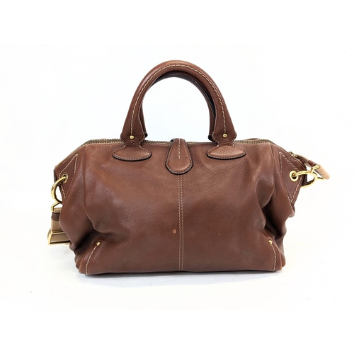 216 - A Bally Switzerland leather handbag