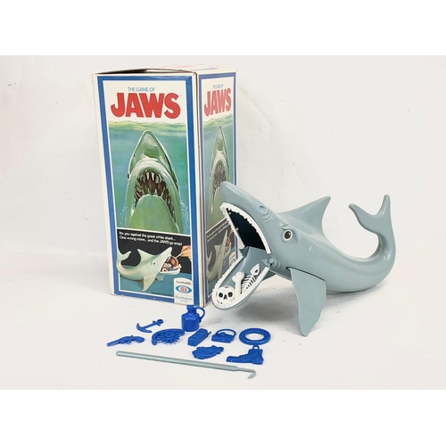 22 - A 1970’s vintage “The Game of Jaws” in original box. By Ideal Toy Co LTD. box measures 38cm