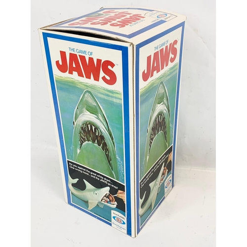 22 - A 1970’s vintage “The Game of Jaws” in original box. By Ideal Toy Co LTD. box measures 38cm