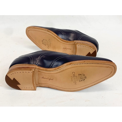 226 - A pair of Joseph Cheaney & Sons leather dress shoes. UK 9