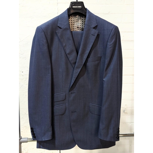 A 2 piece suit by Remus Uomo. Blazer and trousers are 40 regular.