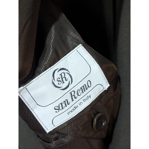 243 - A San Remo coat, made in Italy.