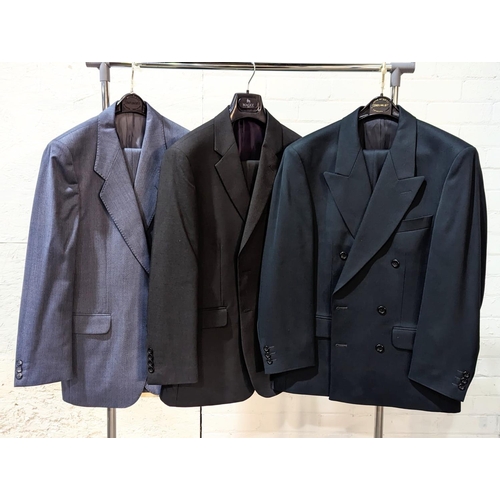 244 - Three 2 piece suits, including Blazer and trousers. 1 by Burton Men.