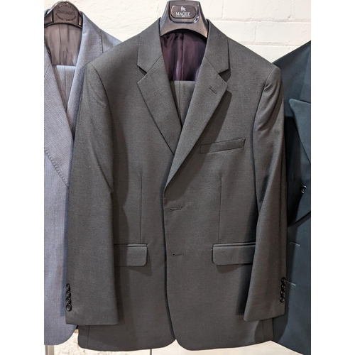 244 - Three 2 piece suits, including Blazer and trousers. 1 by Burton Men.