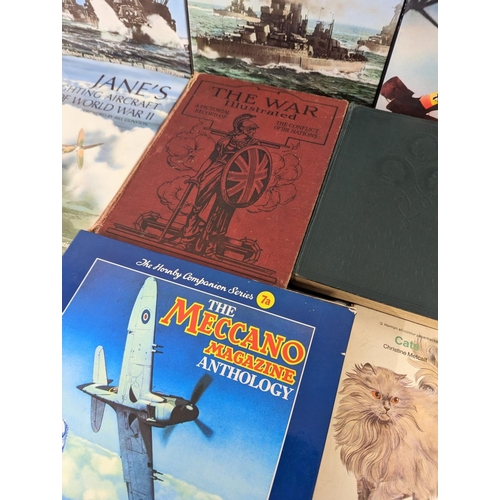 251C - A collection of military and toy collecable books