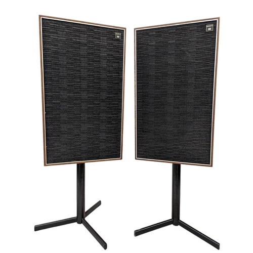 251J - A pair of large vintage Sony rosewood speakers Measurement without stand 35 x 30.5 x 60cm