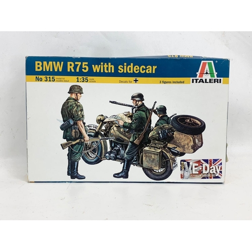 292 - 5 unopened boxes of WWII model figures. ICM WWII German Luftwaffe Pilots and Ground Personnel in Win... 