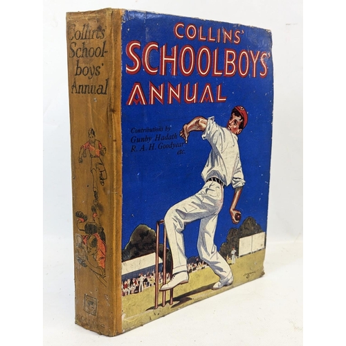 310 - A quantity of early 20th century annuals, including 2 Collin's School Boys Annuals, 4 The Oxford Ann... 