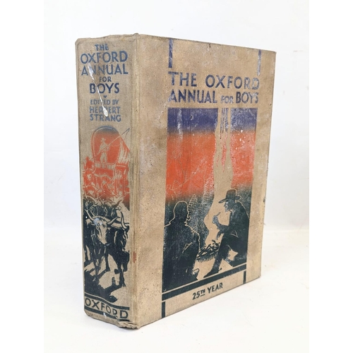 310 - A quantity of early 20th century annuals, including 2 Collin's School Boys Annuals, 4 The Oxford Ann... 