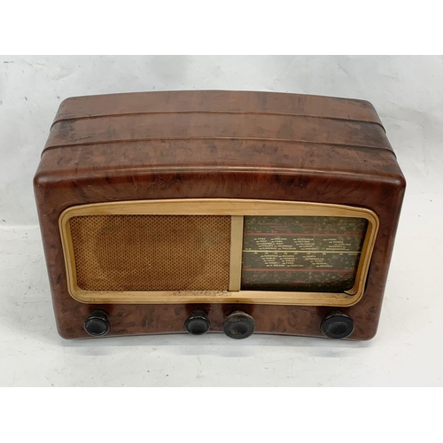 311 - A vintage Bakelite radio, by Cossor. Melody Maker. Model 501AC. 42 x 19.5 x 28cm