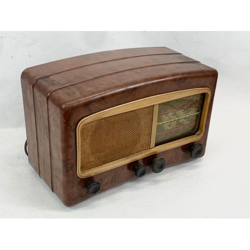 311 - A vintage Bakelite radio, by Cossor. Melody Maker. Model 501AC. 42 x 19.5 x 28cm