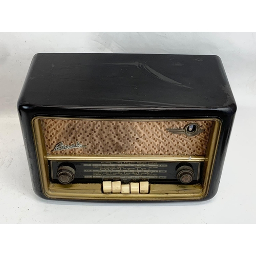 312 - A vintage Bakelite radio, by Bush. VHF61. 41 x 19 x 29cm