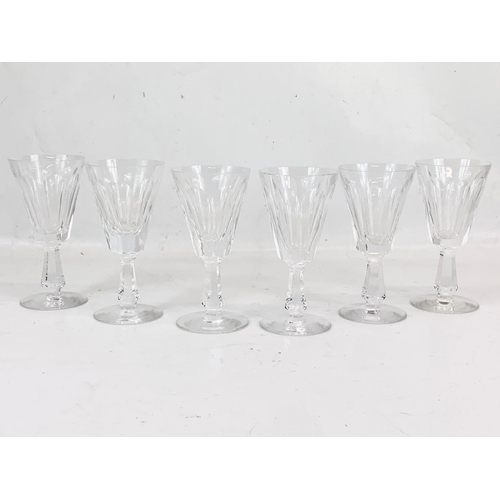 479 - A set of 6 Waterford crystal “Glencree” pattern drinking glasses. 14cm