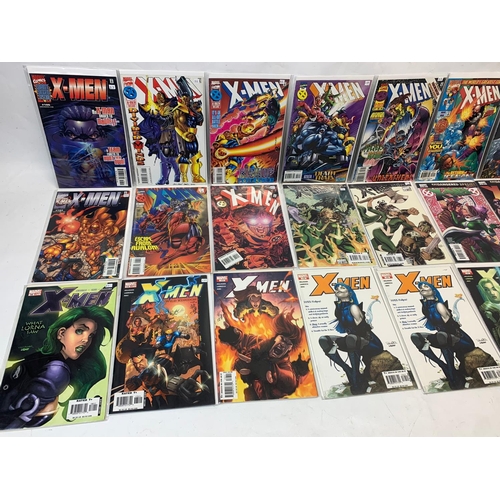 49 - A collection of Marvel X-Men comic books.