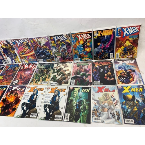 49 - A collection of Marvel X-Men comic books.