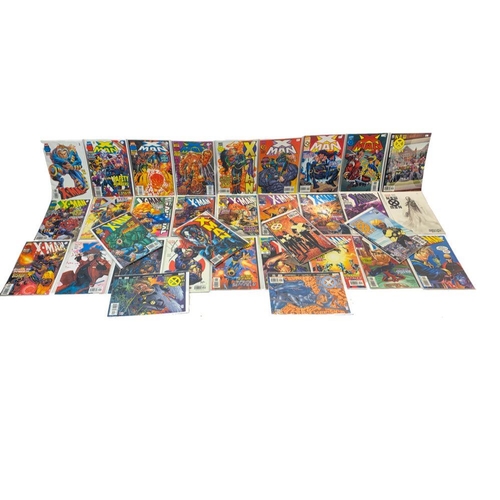 50 - A collection of Marvel X-Men comic books.