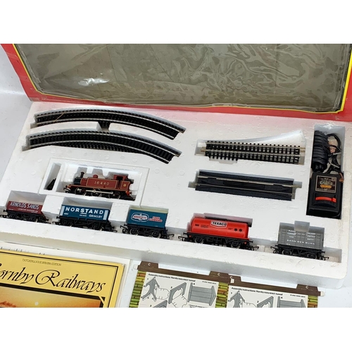 7 - A Hornby Railways Electric Train Set L.M.S Local Goods.