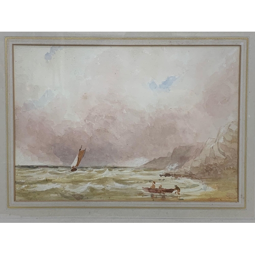 71 - An early 19th century watercolour painting by Copley Fielding R.W.S. In a gilt frame. Painting measu... 