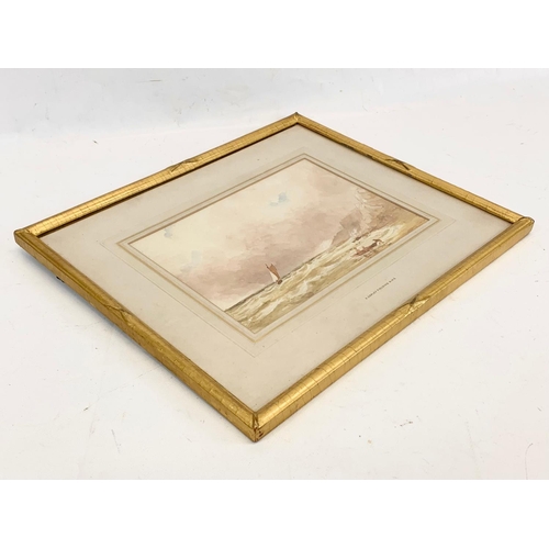 71 - An early 19th century watercolour painting by Copley Fielding R.W.S. In a gilt frame. Painting measu... 