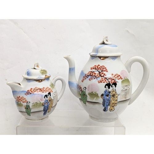 778 - A 41 piece Japanese tea set.