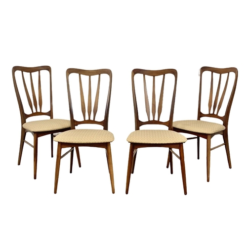 788 - A set of 4 Danish “Ingrid” chairs designed by Niels Keofoed for Koefoeds Hornslet. Mid Century. Denm... 