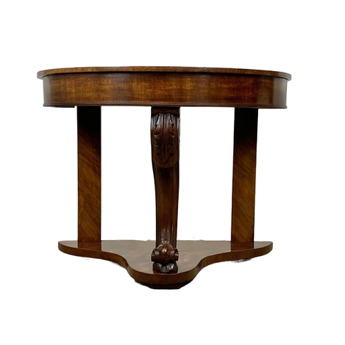 792 - A Victorian mahogany console table. 92 x 48 x 67cm.