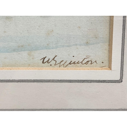 91 - A watercolour painting by Wycliffe Egginton R.I R.C.A. Painting measures 24 x 16.5cm. Frame measures... 