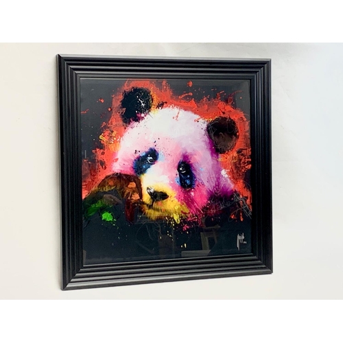 99 - A large Patrice Murciano framed artwork. 84.5cm including frame