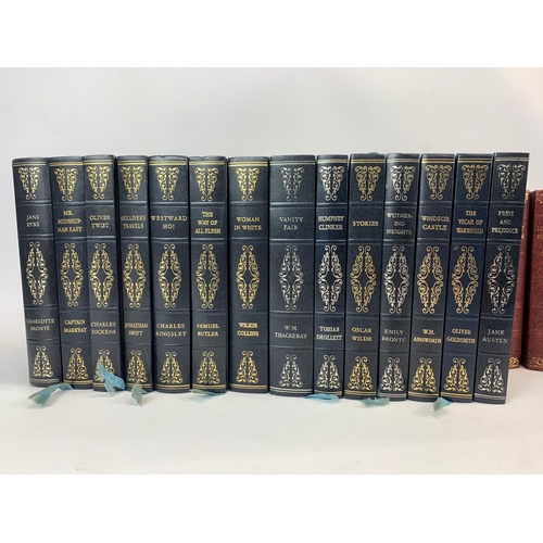 60B - 2 collections of books, by famous writers. Including Charles Dickens, Oscar Wilde, Jonathan Swift, W... 