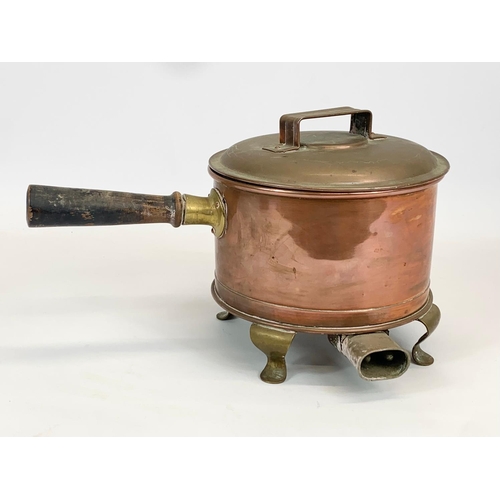 78C - An early 20th century copper kettle. 32 x 16cm