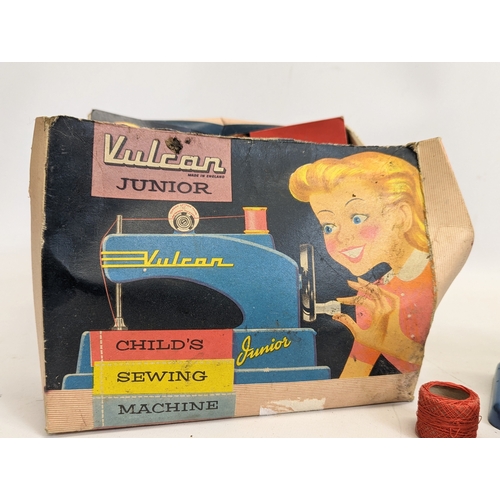 308 - A vintage Vulcan Junior Sewing Machine