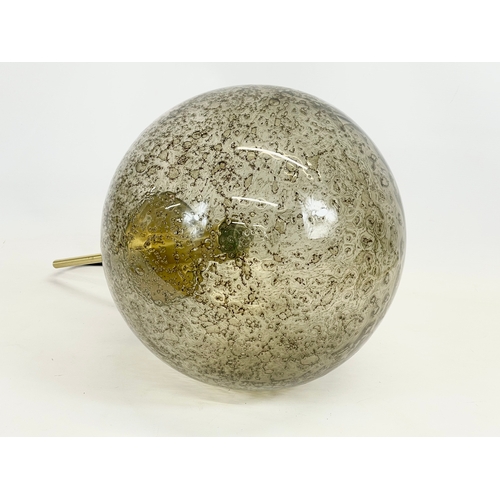 309 - A Mid Century “Globe” ceiling light by Peill & Putzler. 1970’s. 78cm