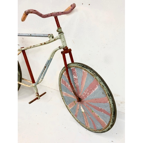 16 - A vintage 1950’s Clown Carnival Bike. 150cm.