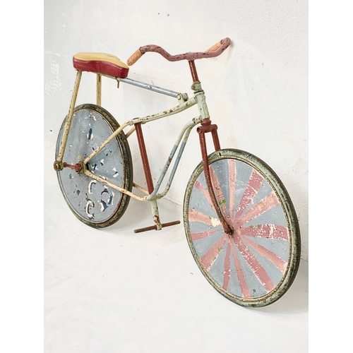 16 - A vintage 1950’s Clown Carnival Bike. 150cm.