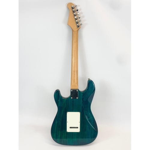 29 - An electric guitar by Westfield. 99cm