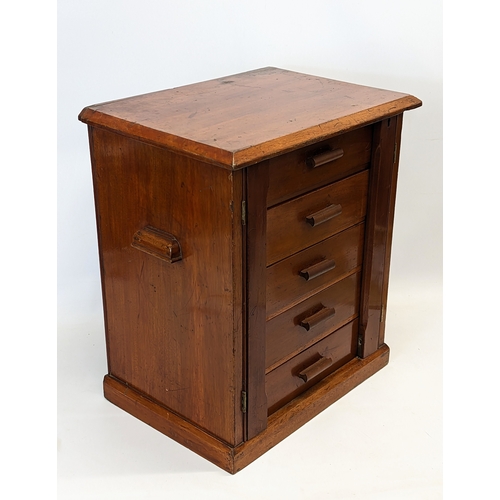 311 - An early 20th century collectors cabinet