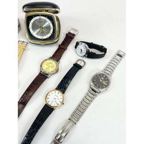 547 - A collection of watched. Seiko, Timex, Cetikon etc.