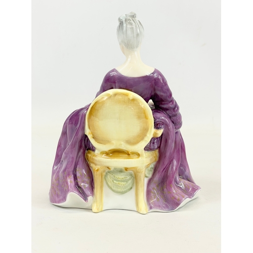 444 - A Royal Doulton figurine “Charlotte” 15 x 19cm