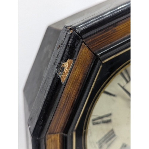 167 - A late Victorian mantle clock