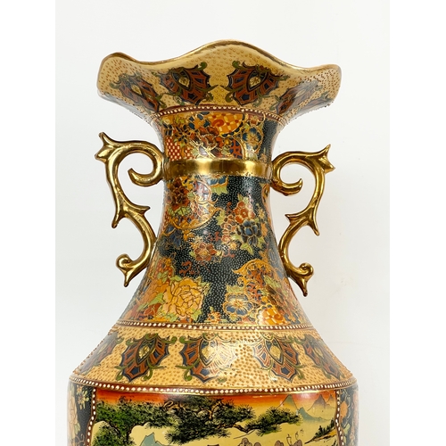 709 - A large Chinese pot. 60cm