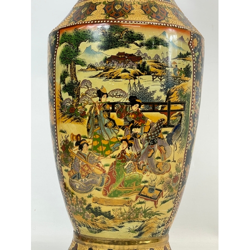 709 - A large Chinese pot. 60cm