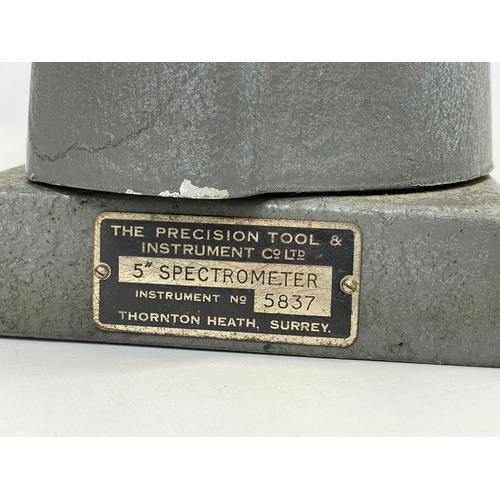 239 - A vintage 5” Spectrometer by The Precision Tool & Instrument Co LTD. 5837. 40cm