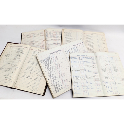 293 - 5 ledgers dating from 1947-1970 relating to Ulster firms dealing in Linen.