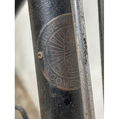 296 - An early 20th century Rudge Whitworth bike. Coventry.