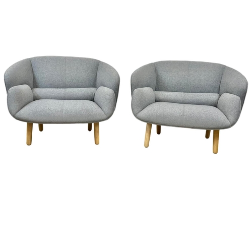 789 - A pair of Danish “Fusion” chairs by BoConcept. 97 x 82 x 77cm