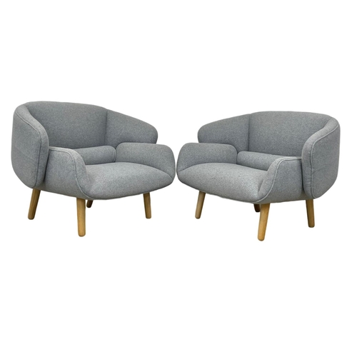 789 - A pair of Danish “Fusion” chairs by BoConcept. 97 x 82 x 77cm